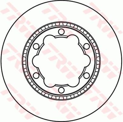 Brake disc, 1pcs REAR, Top Quality DF4919S - image 2