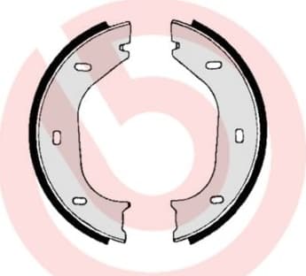 Brake Shoe Set, parking brake ESSENTIAL LINE S06505