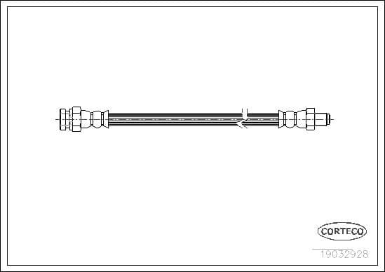 Brake Hose 19032928 - image 2