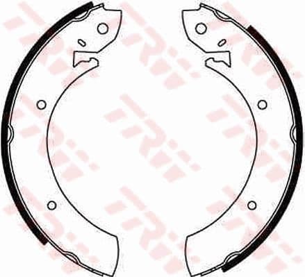 Brake Shoe Set GS6181