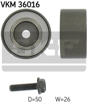 Tensioner belt VKM36016 - image 2