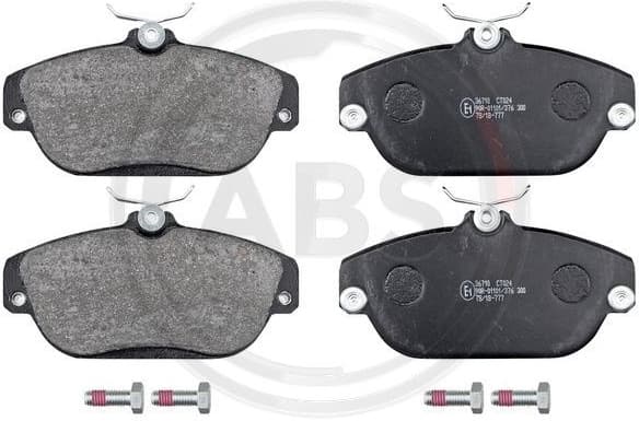 Brake Pad Set, disc brake 36710