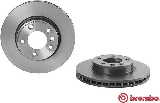 Brake disc, 1pcs FRONT, Top Quality 09.C881.11 - image 2