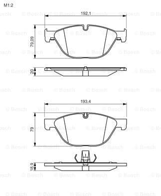 Brake pads front 0986494429 - image 7