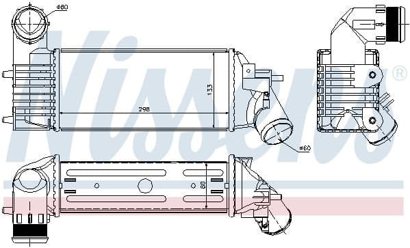 Charge Air Cooler ** FIRST FIT ** 96765