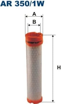 Secondary Air Filter AR350/1W