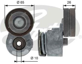 Belt Tensioner, V-ribbed belt DriveAlign™ T38468