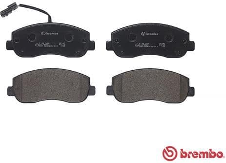 Brake pads front, Top Quality P68062 - image 2