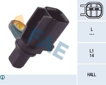 Sensor, wheel speed 78113