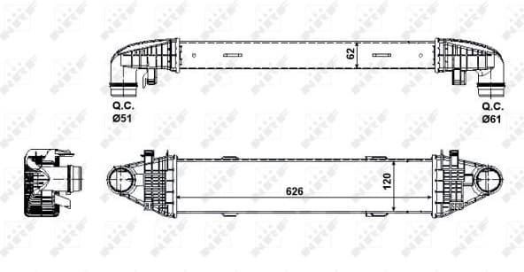 Charge Air Cooler 30506