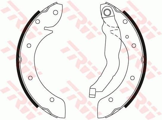 Brake Shoe Set GS8528 - image 2