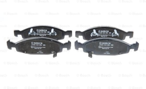 Brake Pad Set, disc brake 0986424666