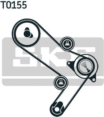 Timing Belt Kit VKMA 02986 - image 2