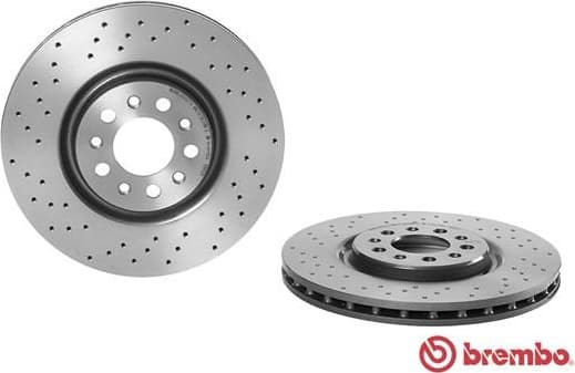 Brake Disc XTRA LINE - Xtra 09.9365.2X - image 2