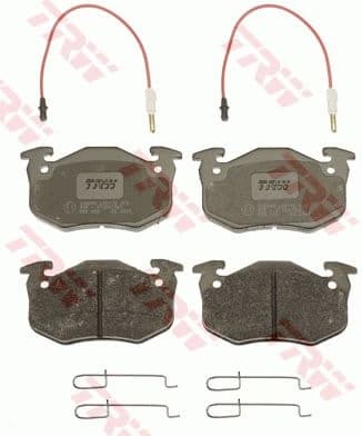 Brake Pad Set, disc brake COTEC GDB328 - image 2