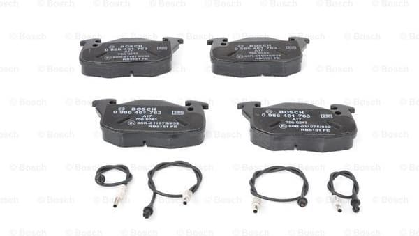 Brake Pad Set, disc brake 0986461763 - image 6