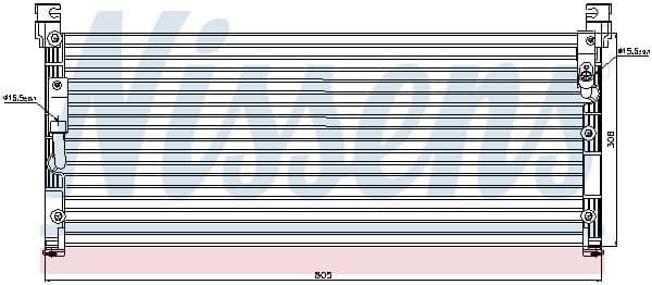 Condenser, air conditioning ** FIRST FIT ** 94370