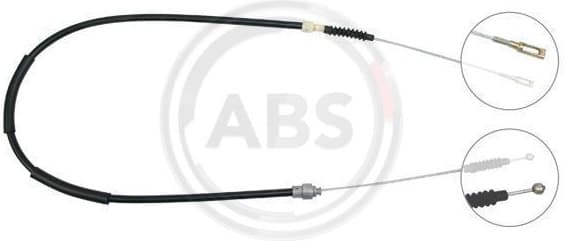 Cable Pull, parking brake K10056