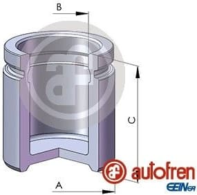 Piston, brake caliper D02560 - image 2