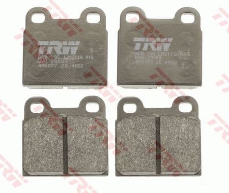 Brake Pad Set, disc brake COTEC GDB102 - image 2