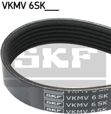 V-ribbed Belt VKMV 6SK1090 - image 2