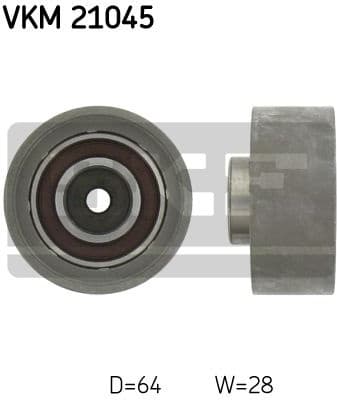 Deflection Pulley/Guide Pulley, timing belt VKM 21045