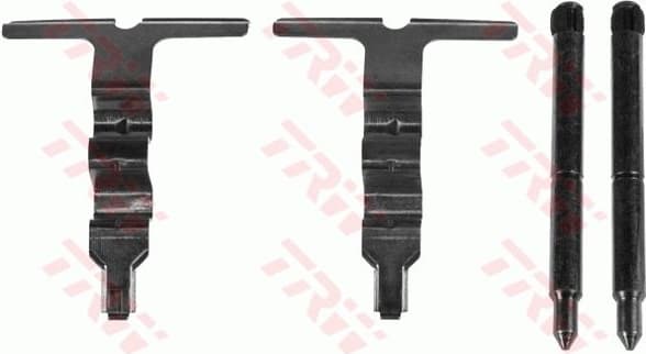 Accessory Kit, disc brake pad PFK531