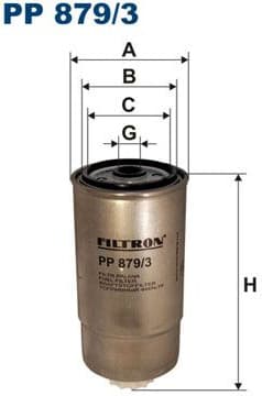 Fuel Filter PP879/3