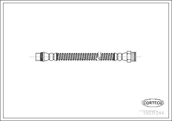 Brake Hose 19031244