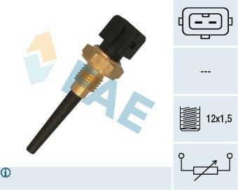 Sensor, coolant temperature 33165