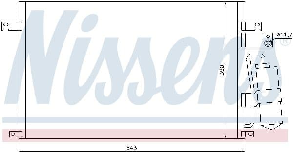 Condenser, air conditioning ** FIRST FIT ** 94978