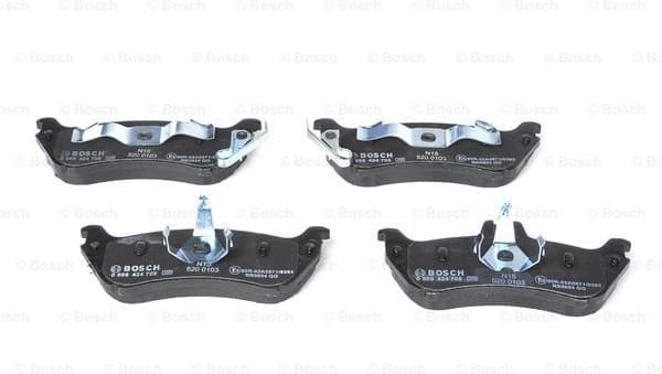 Brake Pad Set, disc brake 0986424708 - image 6