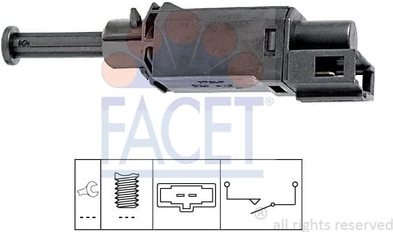 Switch, brake actuation (engine timing) Made in Italy - OE Equivalent 7.1143