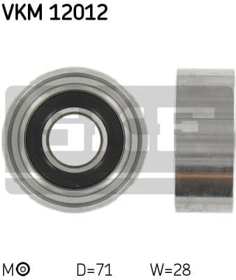Tensioner Pulley, timing belt VKM 12012