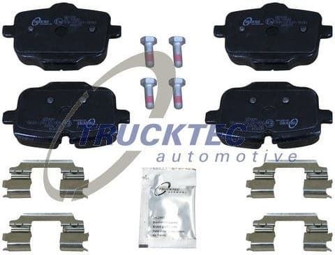 Brake Pad Set, disc brake 08.34.158