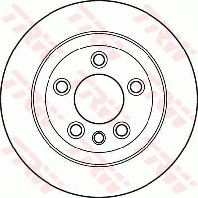 Brake disc, 1pcs FRONT, Top Quality DF4487S - image 3