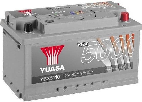 Starter Battery YBX5000 Silver High Performance SMF Batteries YBX5110