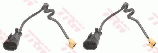 Warning Contact, brake pad wear GIC342