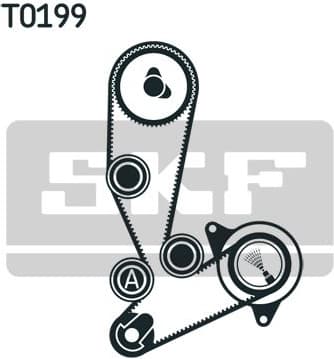 Water Pump & Timing Belt Kit VKMC 02390 - image 3