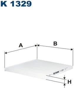 Filter, cabin air K1329