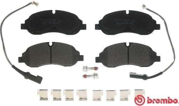 Brake Pad Set, disc brake PRIME LINE P24171 - image 2