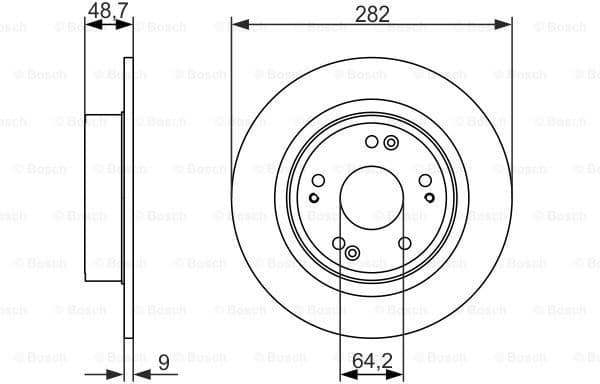 Brake Disc 0986479738 - image 2