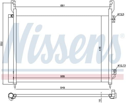 Condenser, air conditioning ** FIRST FIT ** 940316