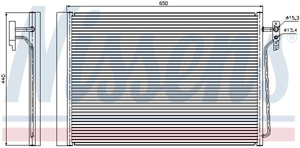 Condenser, air conditioning ** FIRST FIT ** 940045