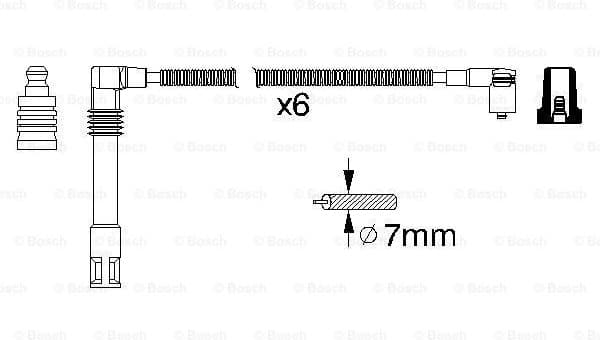 Ignition Cable Kit 0986356321 - image 5