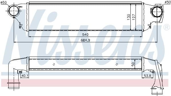 Charge Air Cooler ** FIRST FIT ** 96741