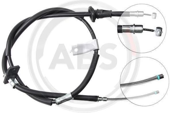 Cable Pull, parking brake K19087