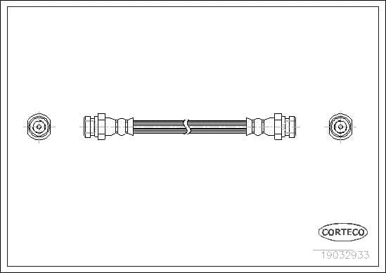 Brake Hose 19032933 - image 2