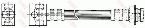 Brake Hose PHA389