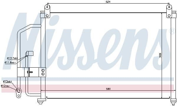 Condenser, air conditioning 94412